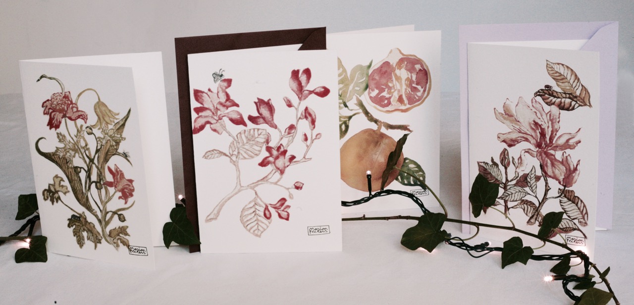 4#illustrationmarionpeeters #cartesaquarelle#leverger